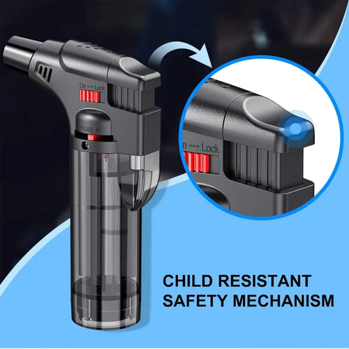Welding Torch Lighters Windproof Lighter Butane Gas Lighter Smoke Cigar Accessories Outdoor Grilling Tools 2024 New Jet Ignition